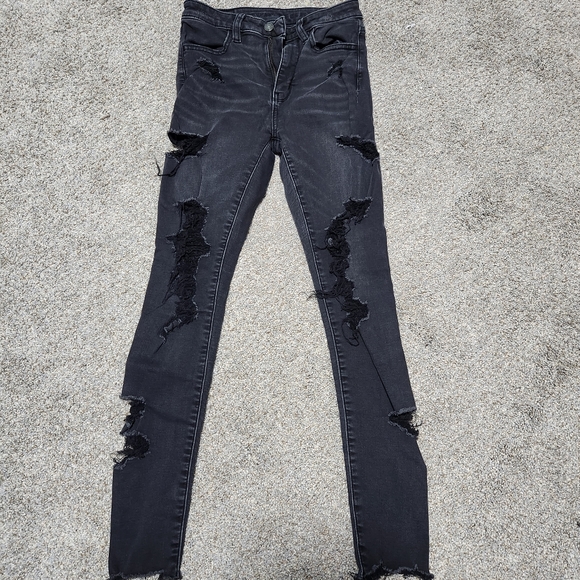 American Eagle Ripped Jeggings - Picture 1 of 4